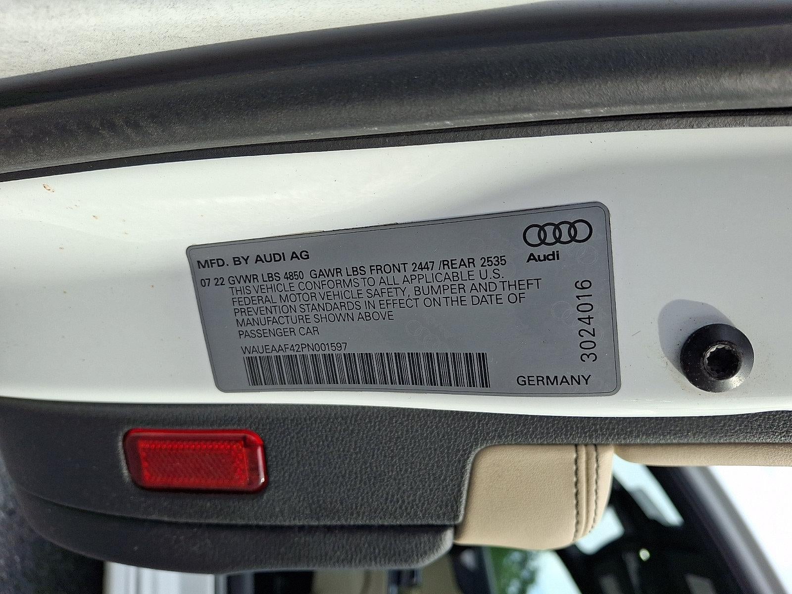 2023 Audi A4 Sedan S line Premium Plus
