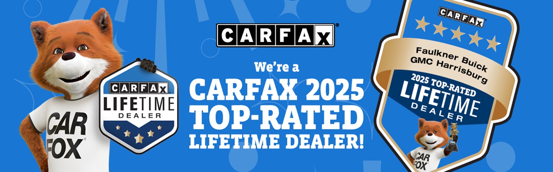 Carfax 2025 Top-Rated Dealer