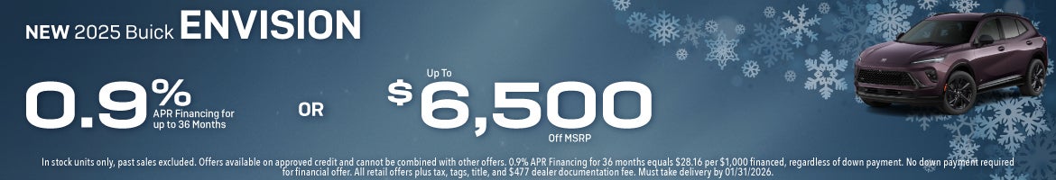 New 2025 Buick Envision