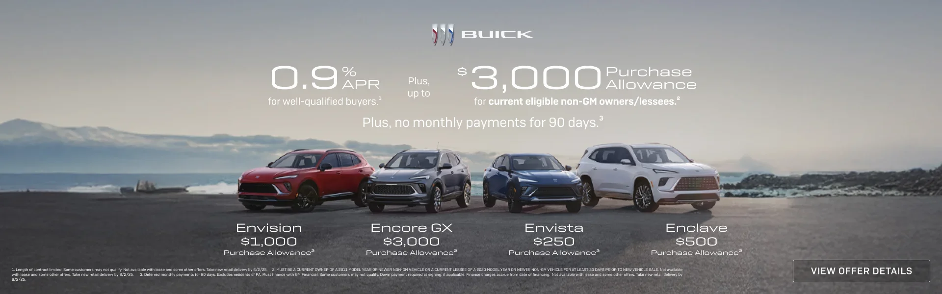 0.9% APR + $3,000