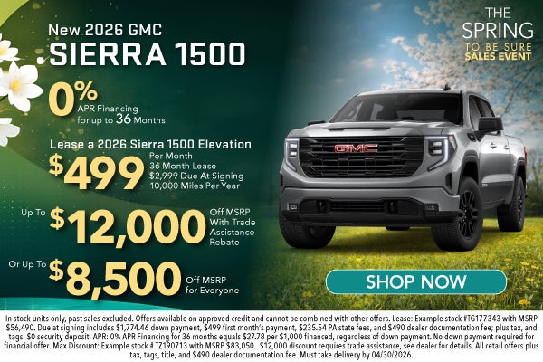 New 2026 GMC Sierra 1500