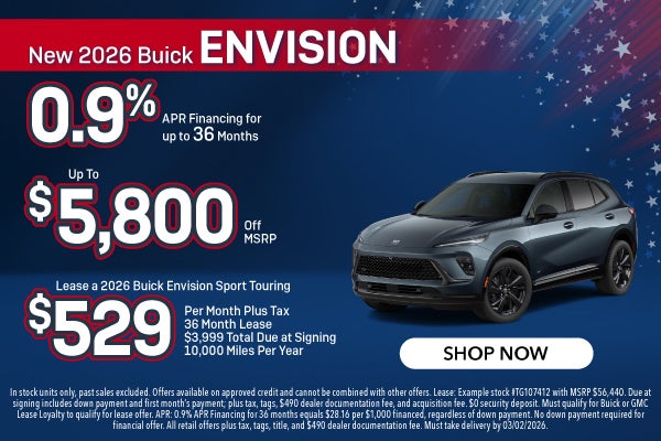 New 2025 Buick Envision