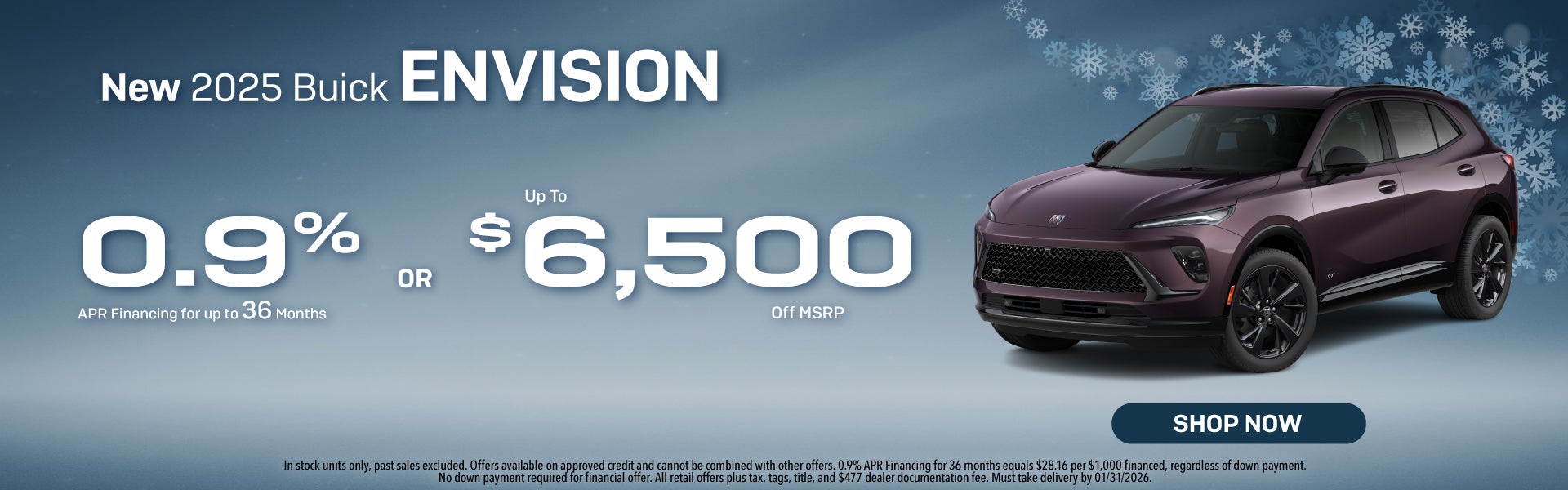 New 2025 Buick Envision