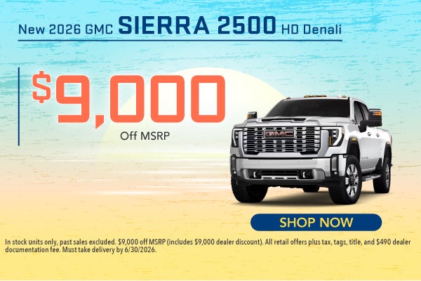 New 2026 GMC Sierra 2500 HD Denali