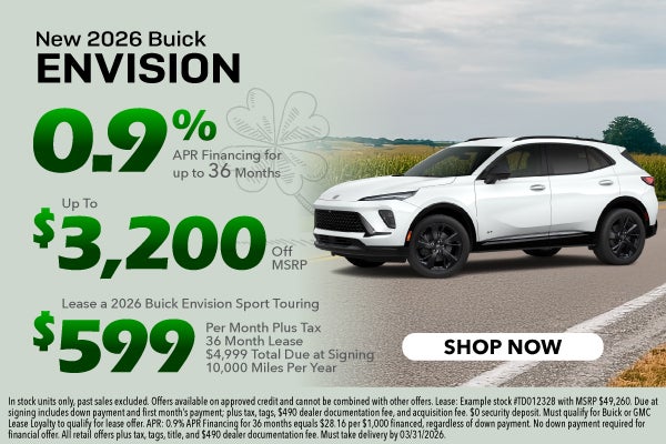 New 2026 Buick Envision