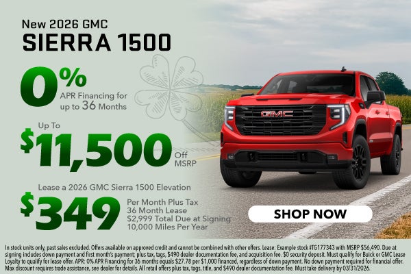 New 2026 GMC Sierra 1500