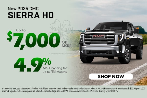 New 2025 Sierra HD