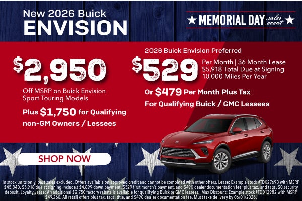New 2026 Buick Envision